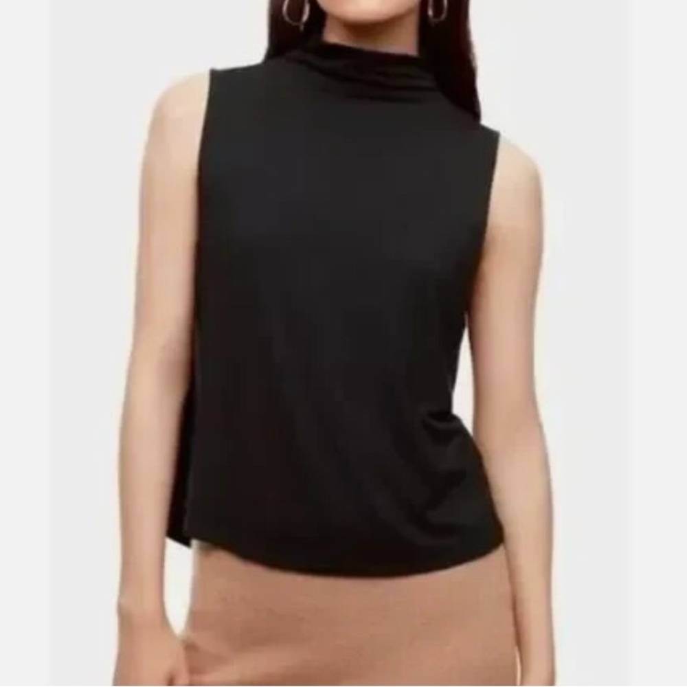 Aritzia Babaton Vince Mockneck Top